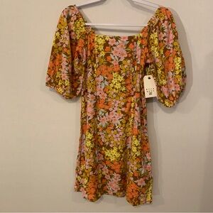 New BILLABONG Paradise Mini Dress size S ABJWD00225 MOS  SKU A-05